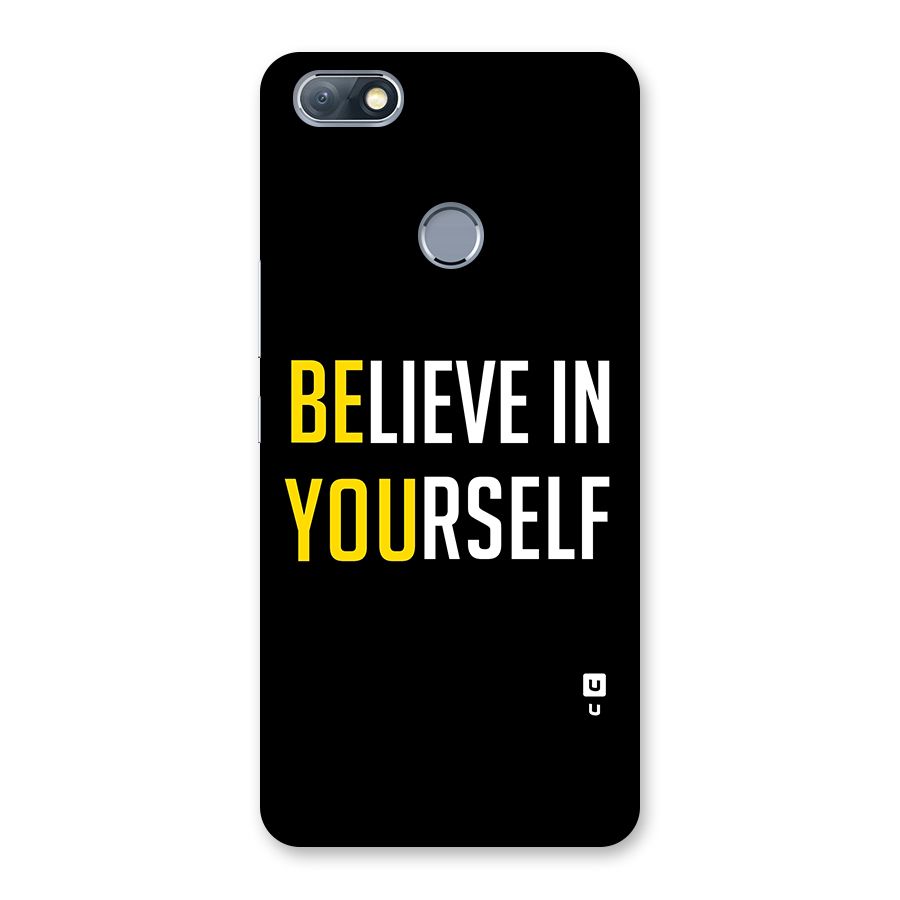 Believe In Yourself Black Back Case for Infinix Note 5