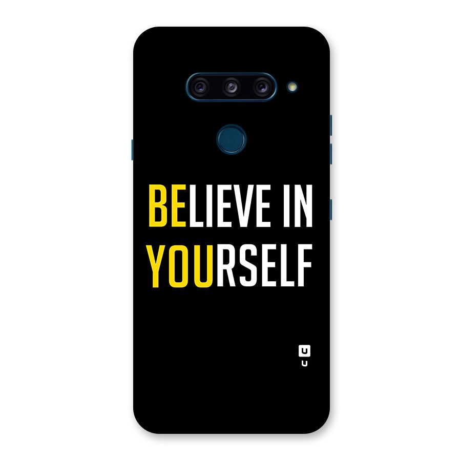 Believe In Yourself Black Back Case for LG  V40 ThinQ