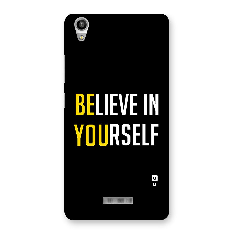 Believe In Yourself Black Back Case for Lava-Pixel-V1
