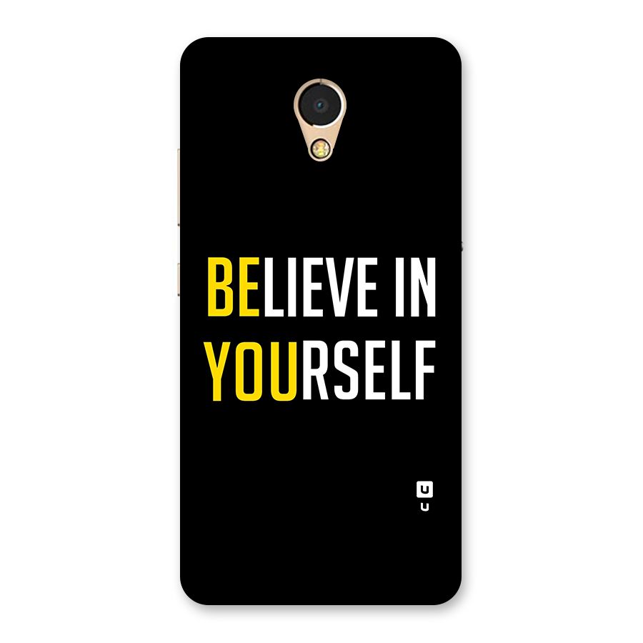 Believe In Yourself Black Back Case for Lenovo P2