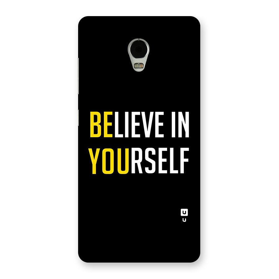 Believe In Yourself Black Back Case for Lenovo Vibe P1