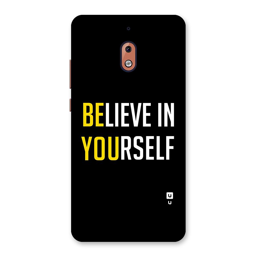 Believe In Yourself Black Back Case for Nokia 2.1