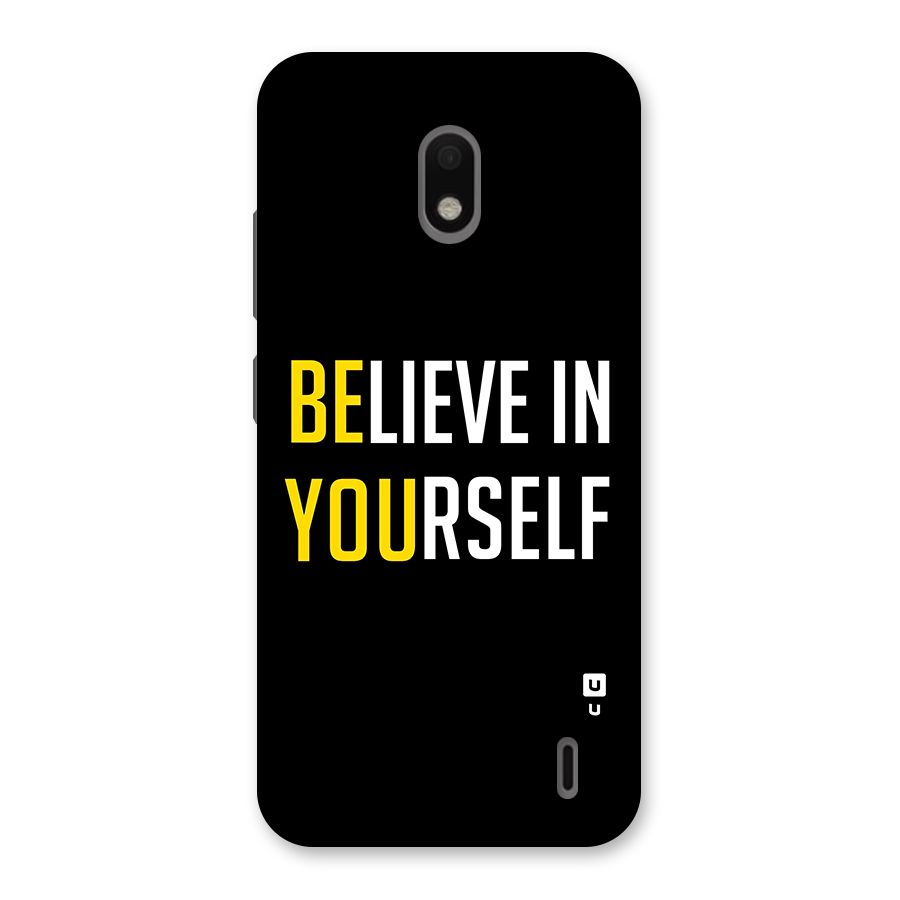 Believe In Yourself Black Back Case for Nokia 2.2