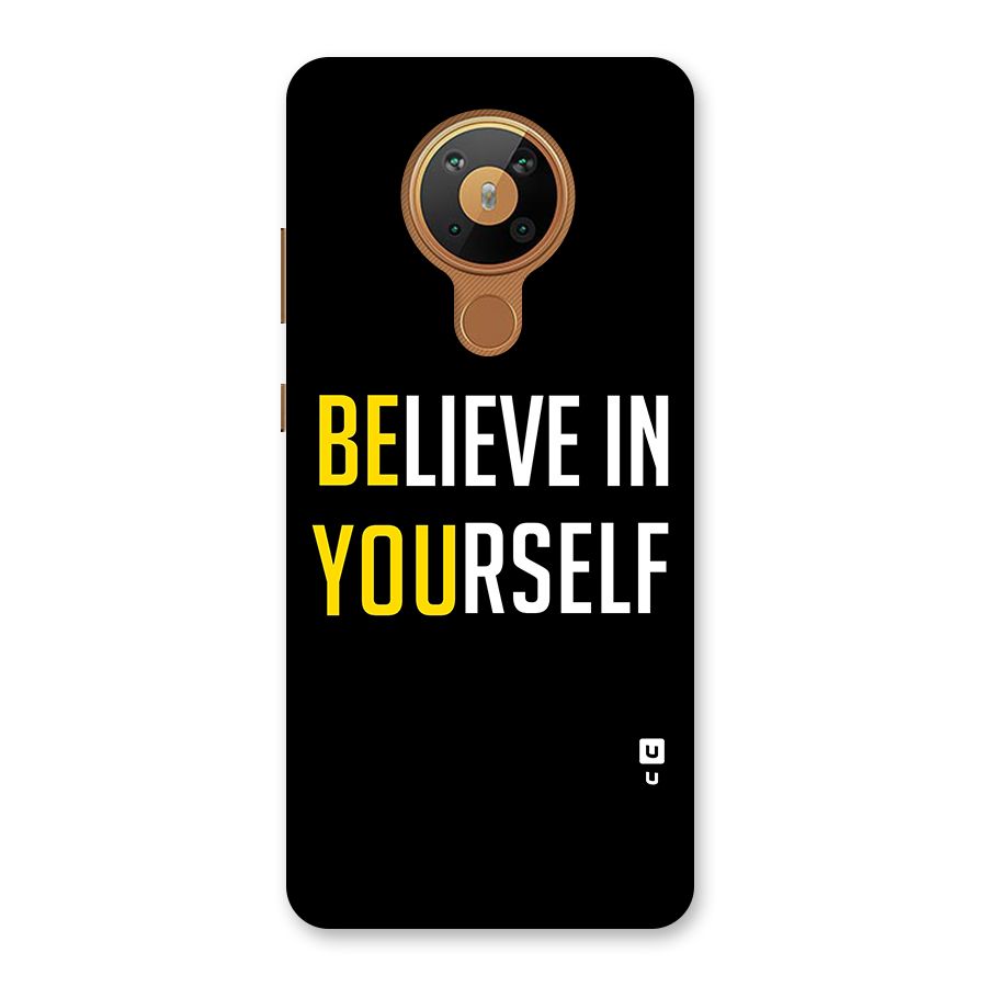 Believe In Yourself Black Back Case for Nokia 5.3