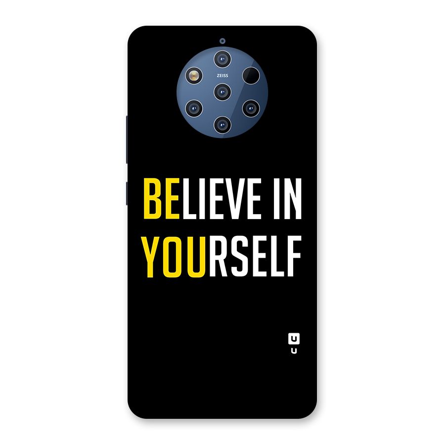 Believe In Yourself Black Back Case for Nokia 9 PureView