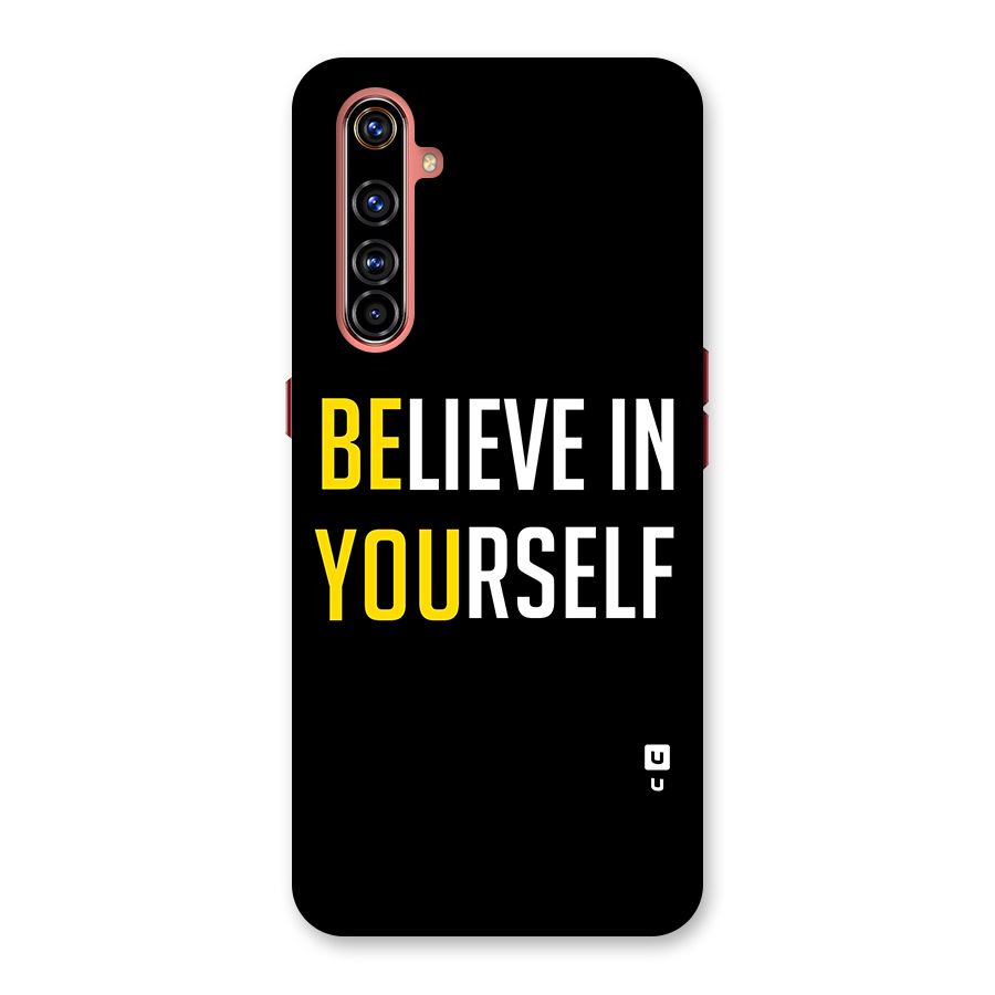 Believe In Yourself Black Back Case for Realme X50 Pro