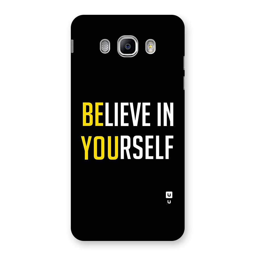 Believe In Yourself Black Back Case for Samsung Galaxy J5 2016