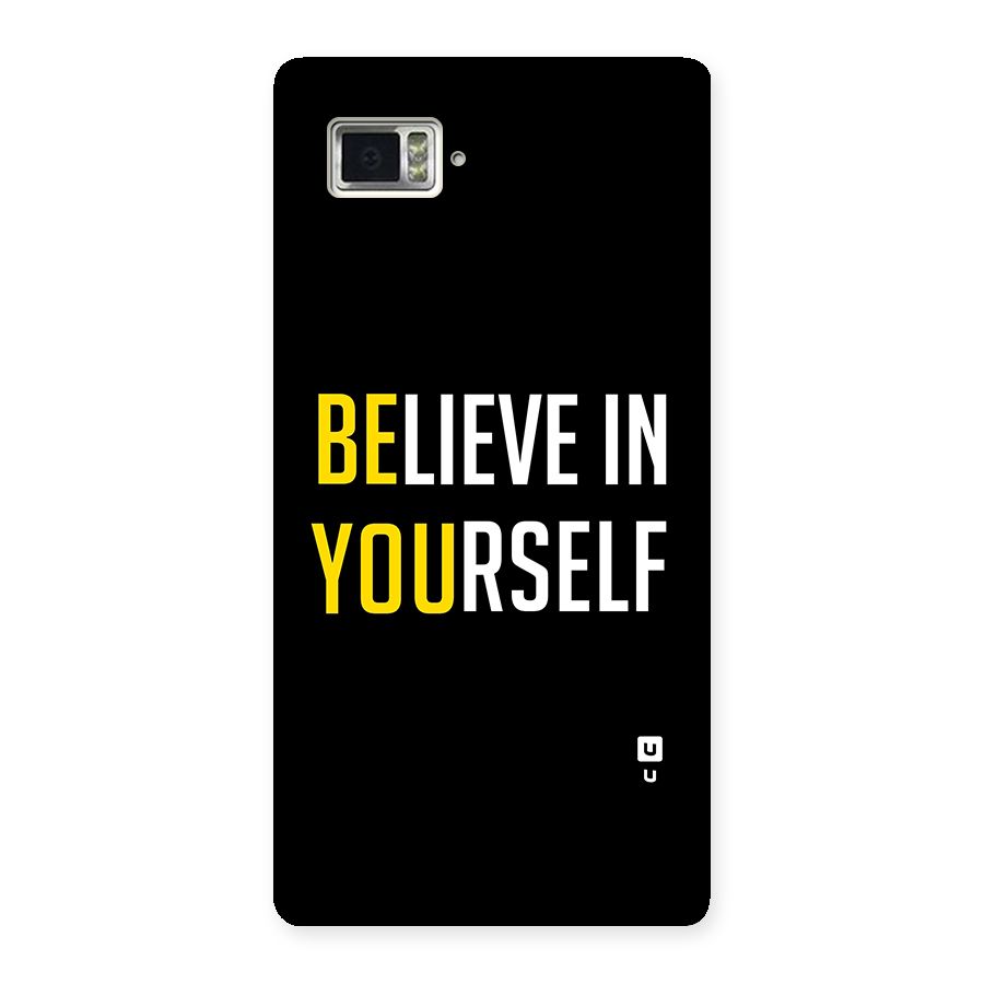 Believe In Yourself Black Back Case for Vibe Z2 Pro K920