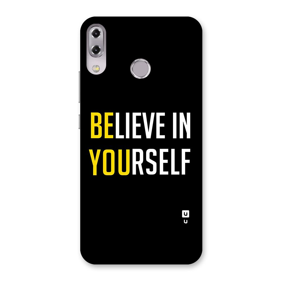 Believe In Yourself Black Back Case for Zenfone 5Z