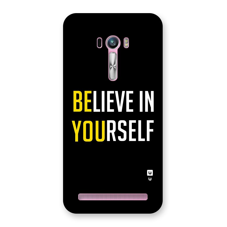 Believe In Yourself Black Back Case for Zenfone Selfie