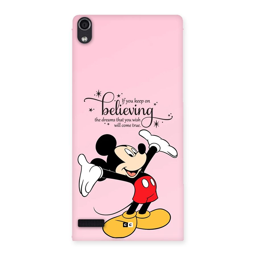 Believing Dreams Back Case for Ascend P6