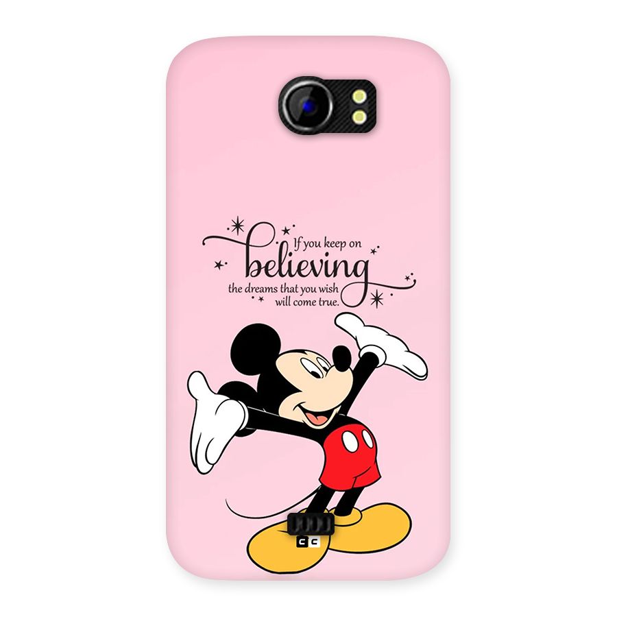 Believing Dreams Back Case for Canvas 2 A110
