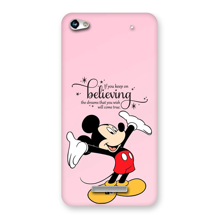 Believing Dreams Back Case for Canvas Hue 2 A316
