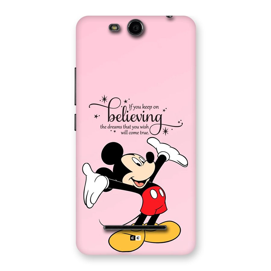 Believing Dreams Back Case for Canvas Juice 3 Q392