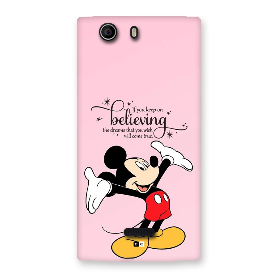 Believing Dreams Back Case for Canvas Nitro 2 E311