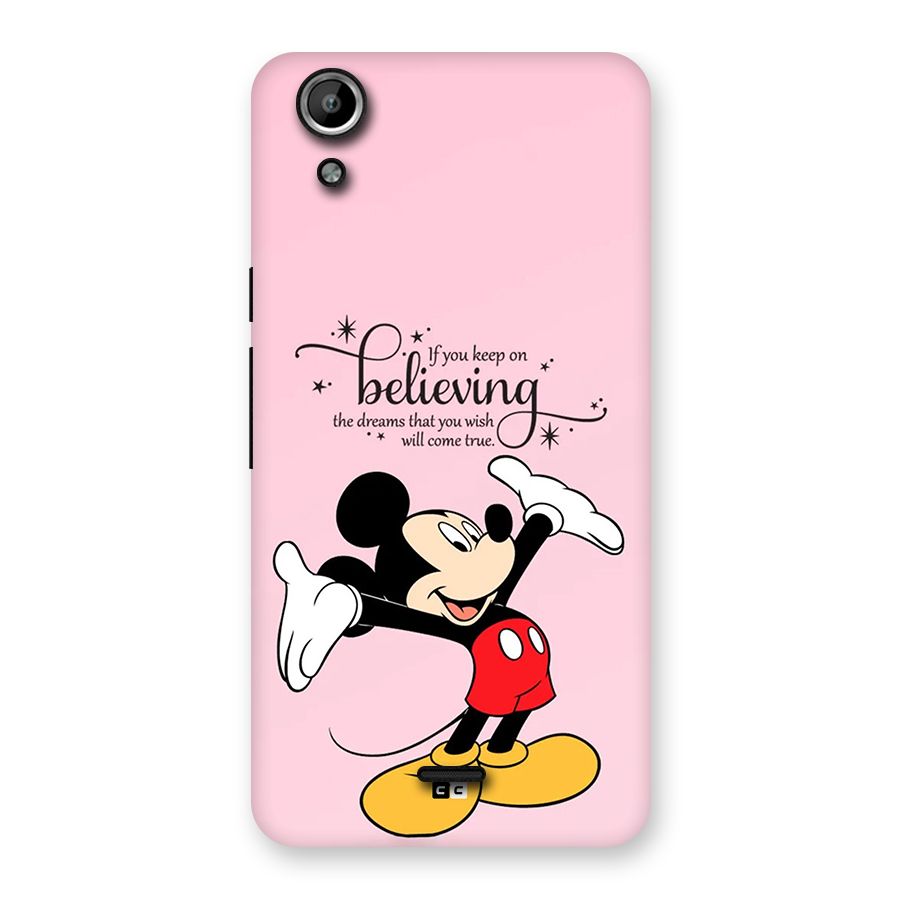 Believing Dreams Back Case for Canvas Selfie Lens Q345
