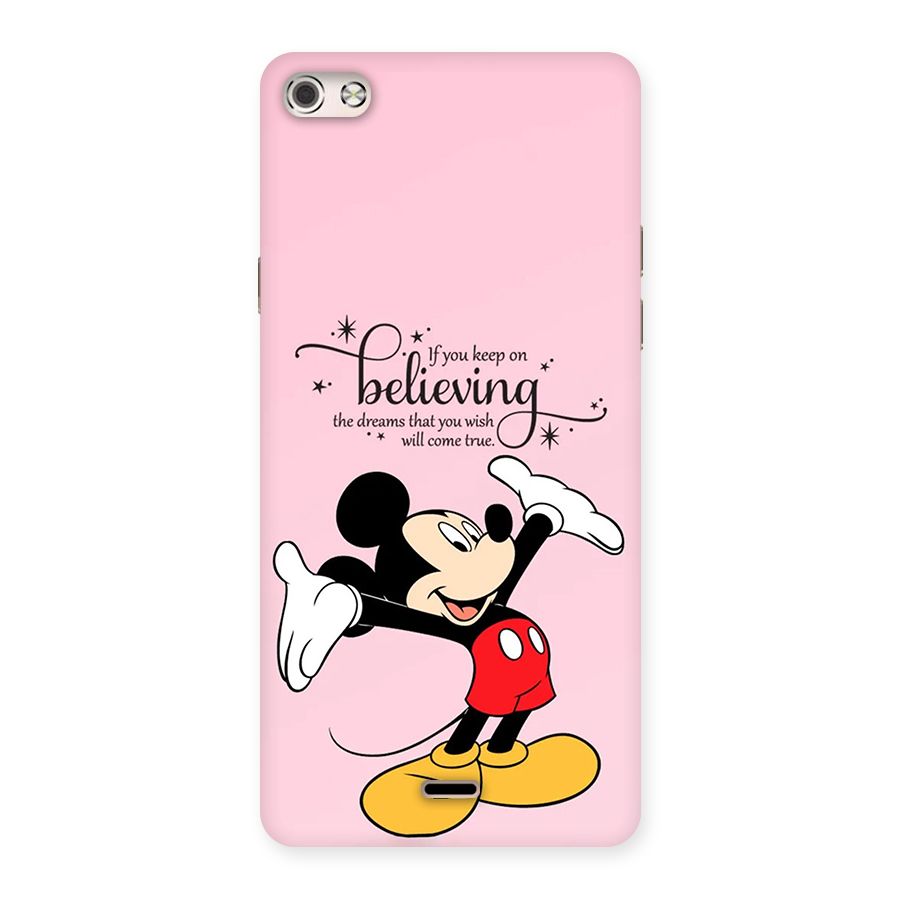 Believing Dreams Back Case for Canvas Silver 5