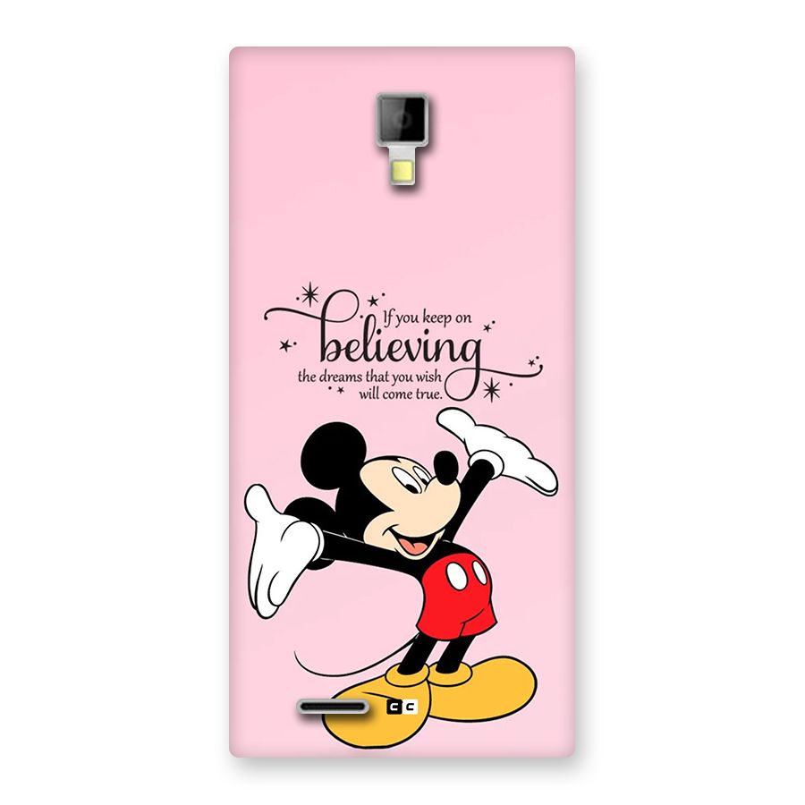 Believing Dreams Back Case for Canvas Xpress A99