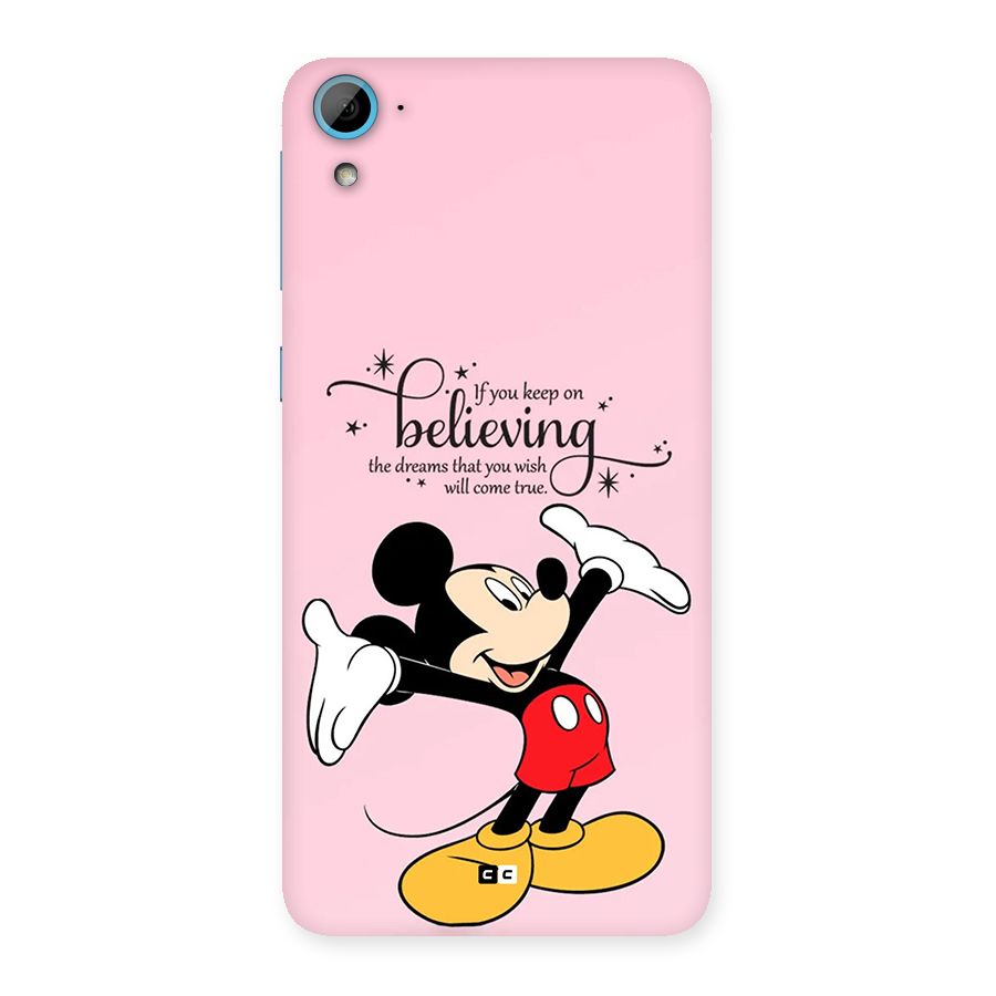 Believing Dreams Back Case for Desire 826