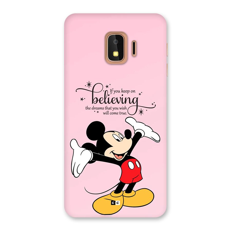 Believing Dreams Back Case for Galaxy J2 Core