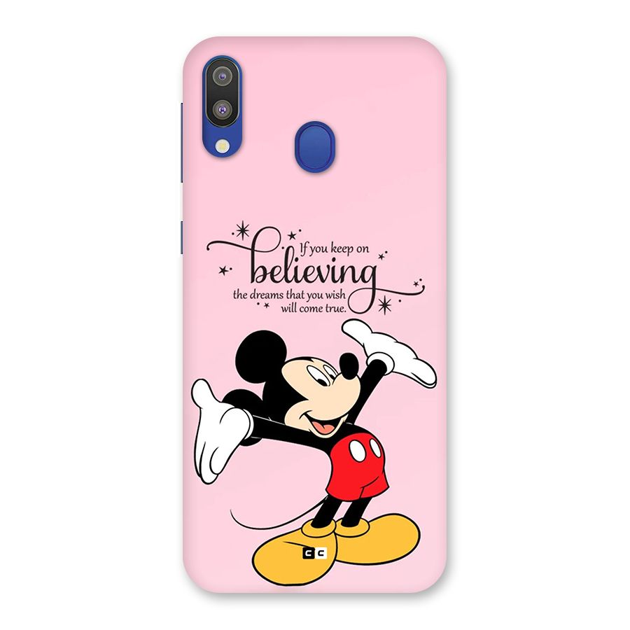 Believing Dreams Back Case for Galaxy M20