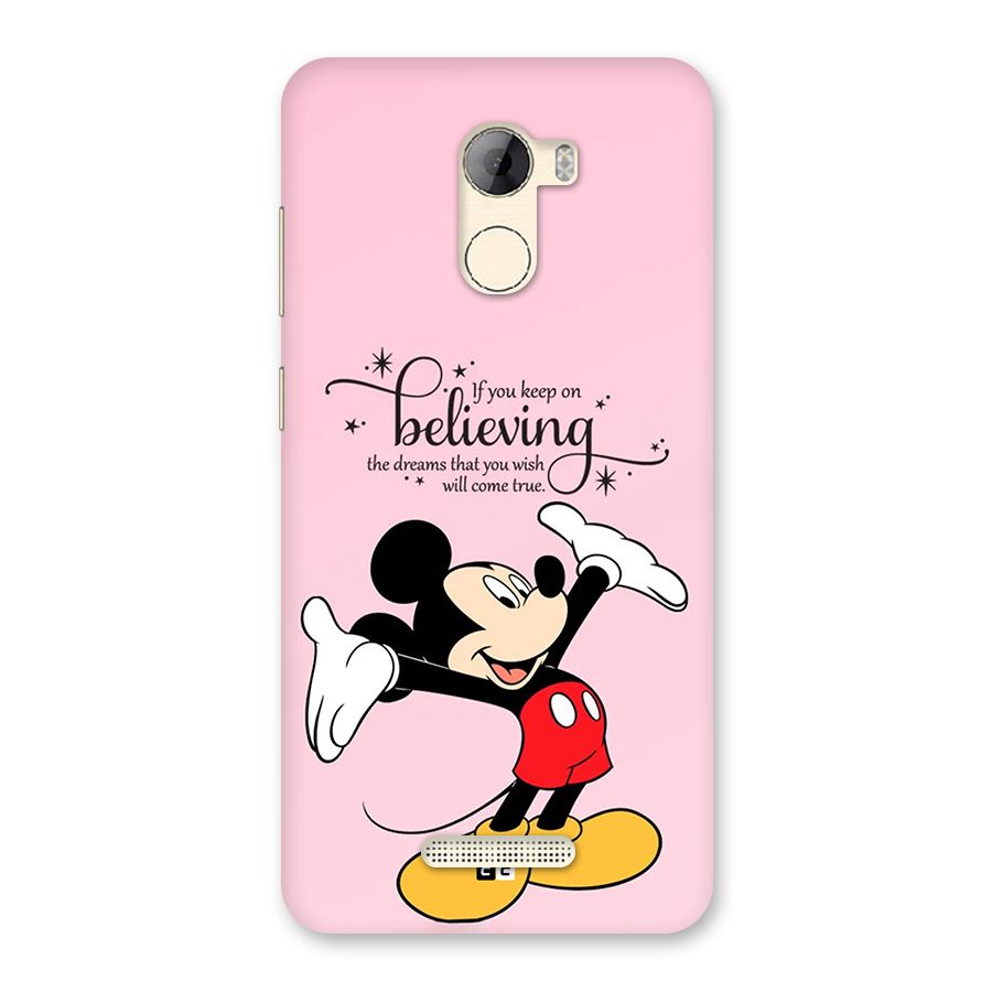 Believing Dreams Back Case for Gionee A1 LIte