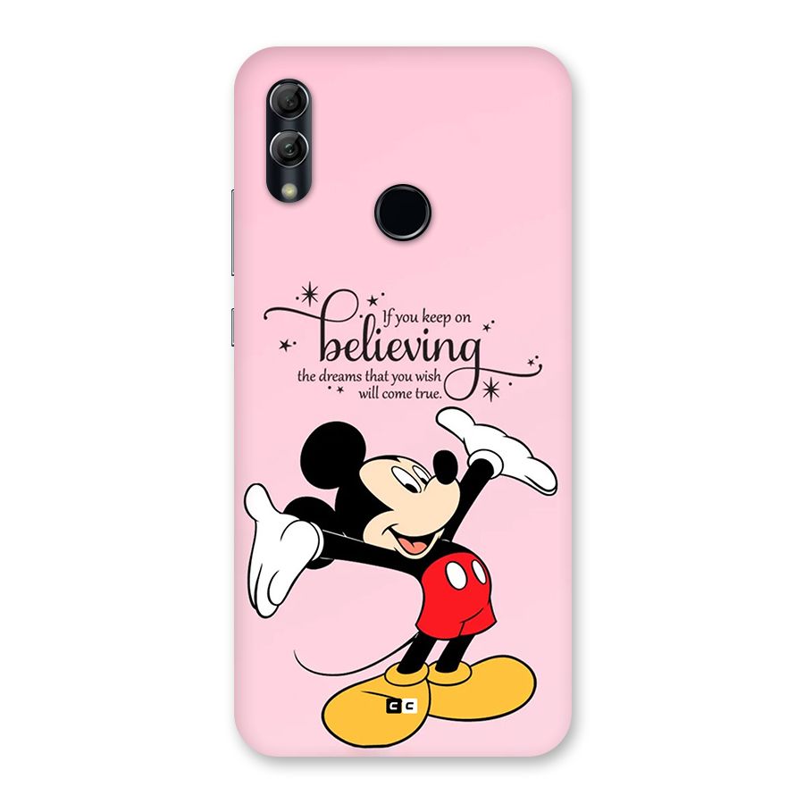 Believing Dreams Back Case for Honor 10 Lite