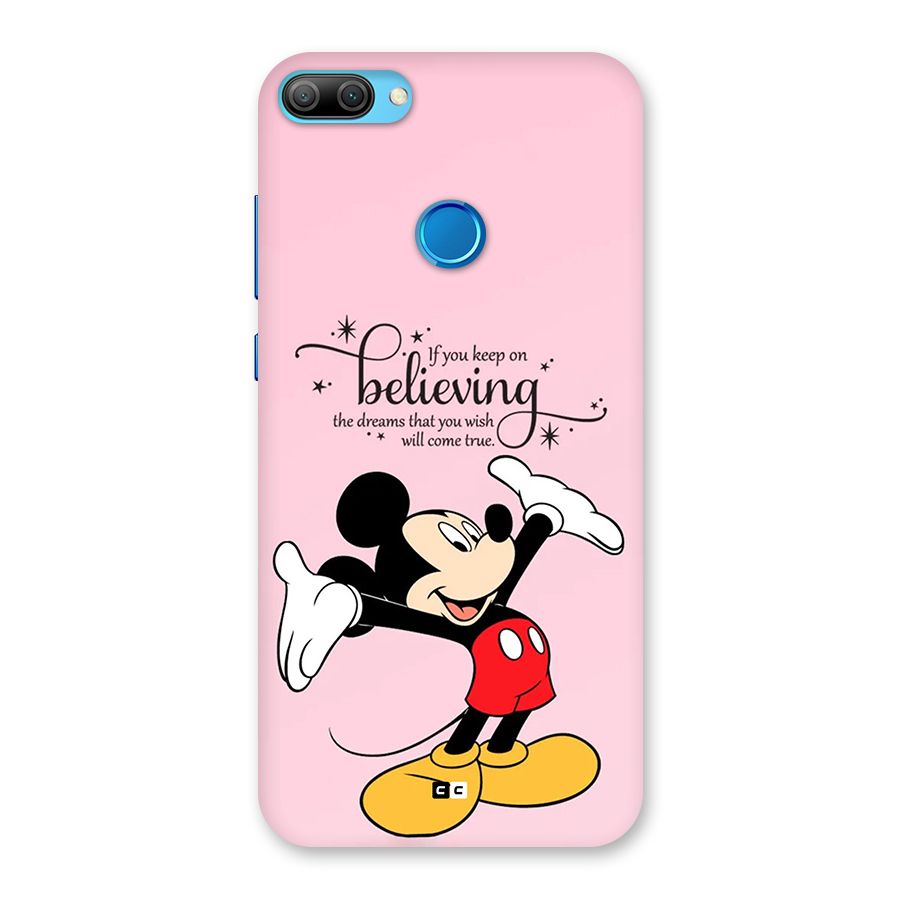 Believing Dreams Back Case for Honor 9N