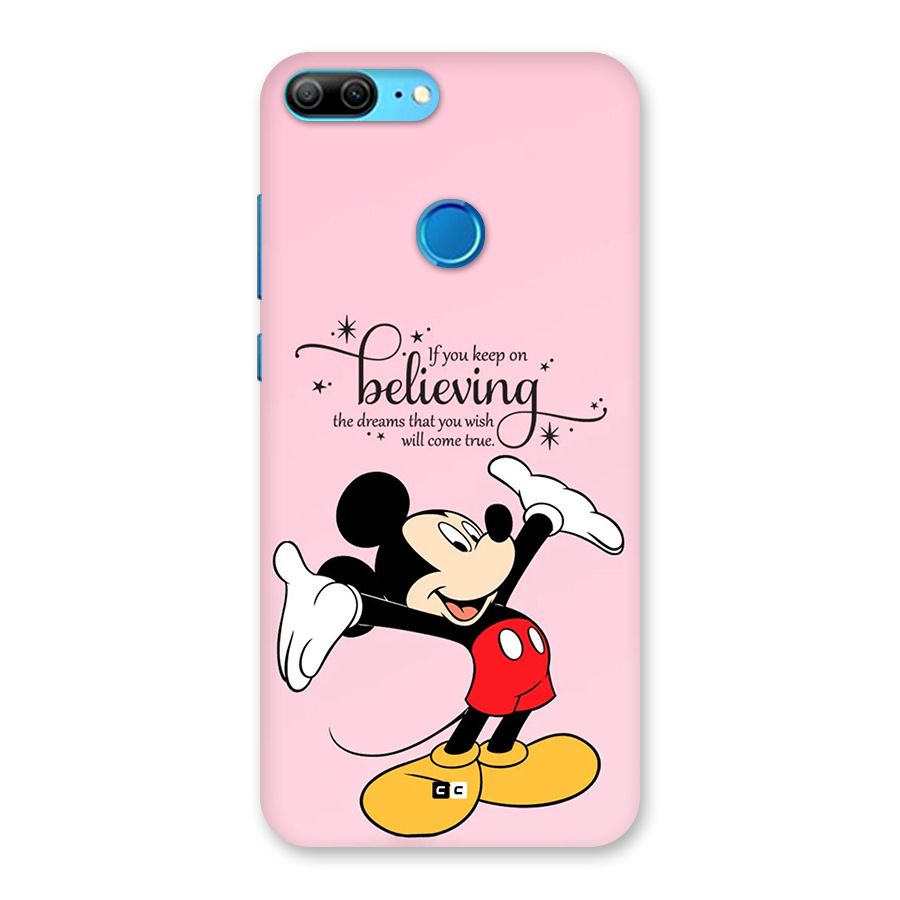 Believing Dreams Back Case for Honor 9 Lite