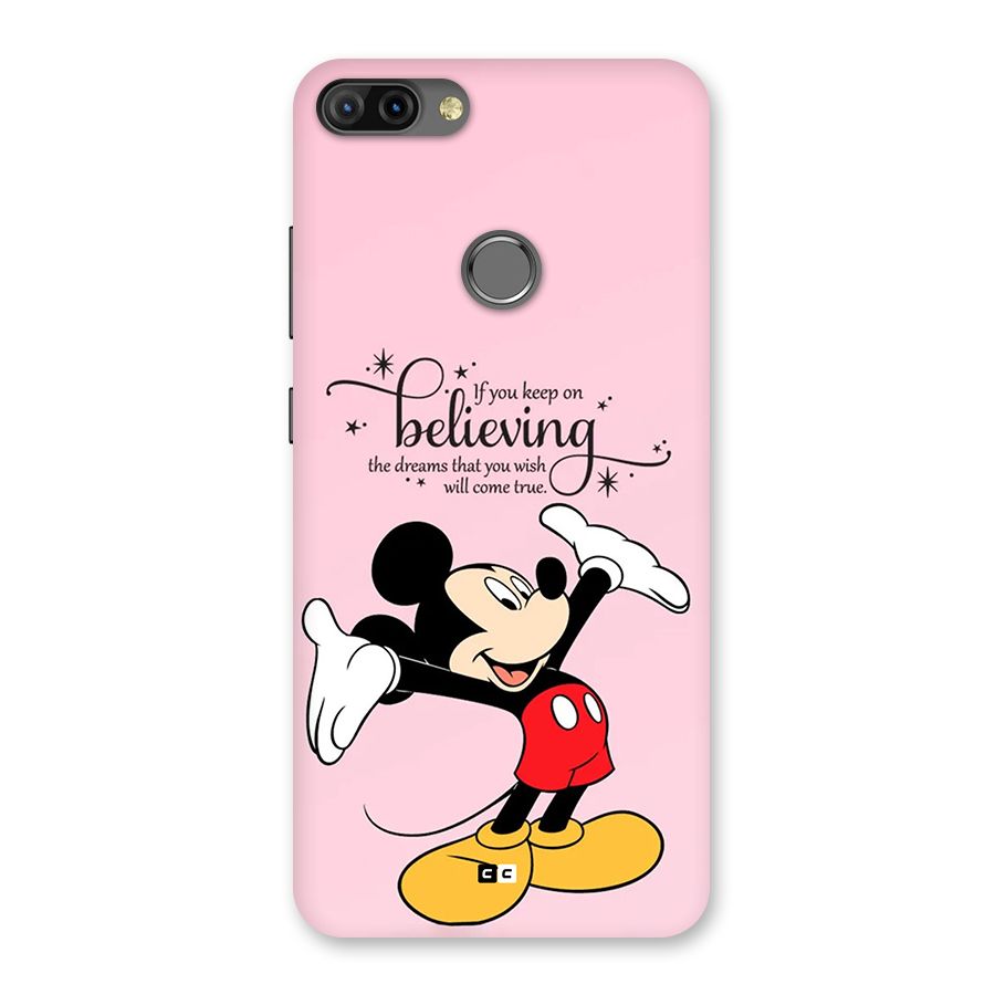 Believing Dreams Back Case for Infinix Hot 6 Pro