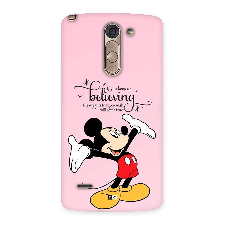 Believing Dreams Back Case for LG G3 Stylus