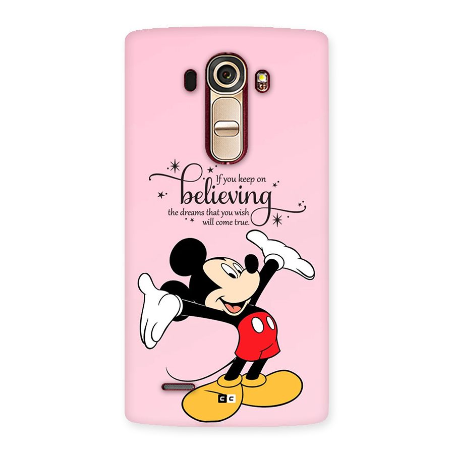 Believing Dreams Back Case for LG G4