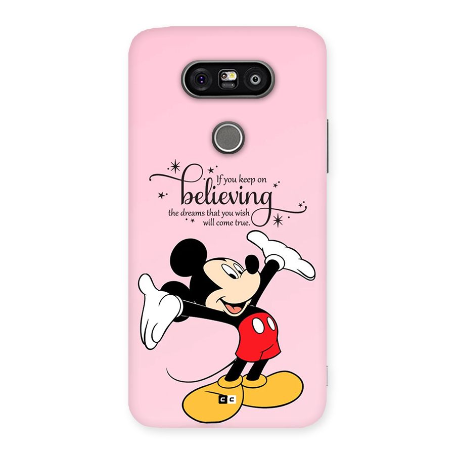 Believing Dreams Back Case for LG G5