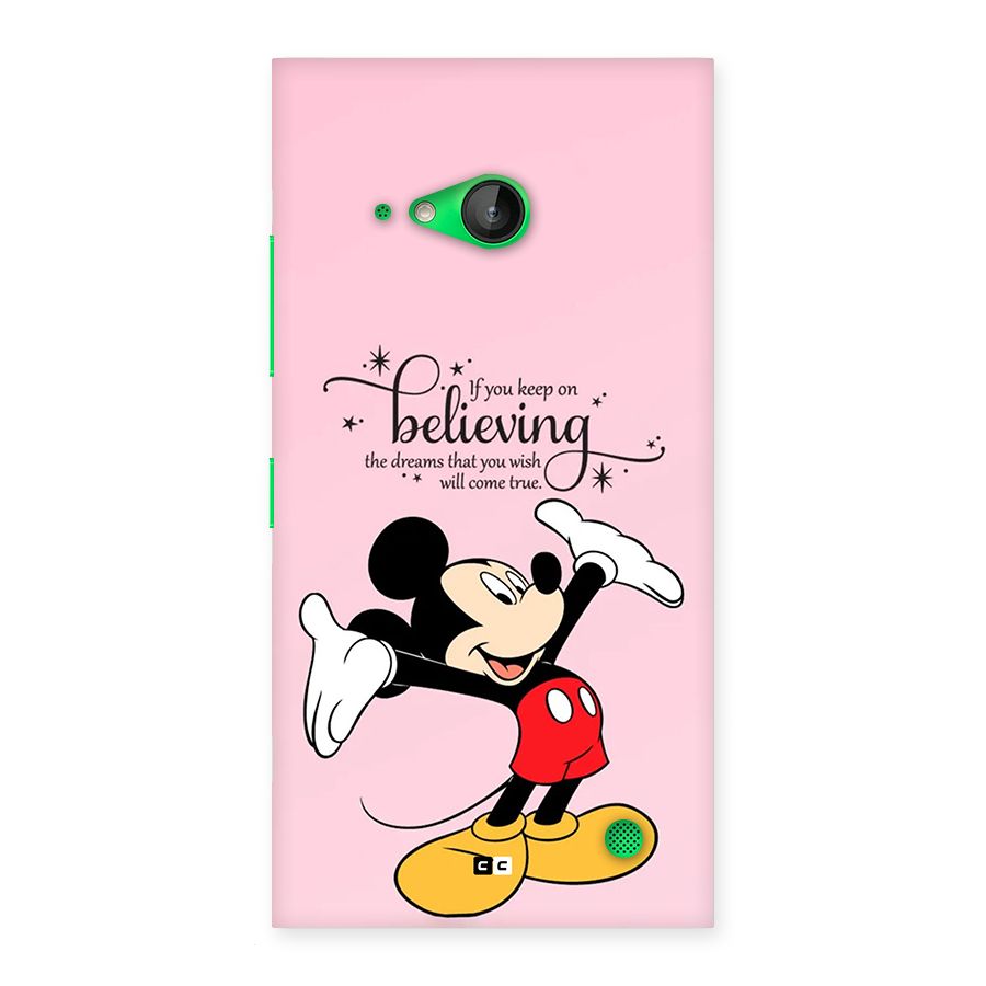 Believing Dreams Back Case for Lumia 730