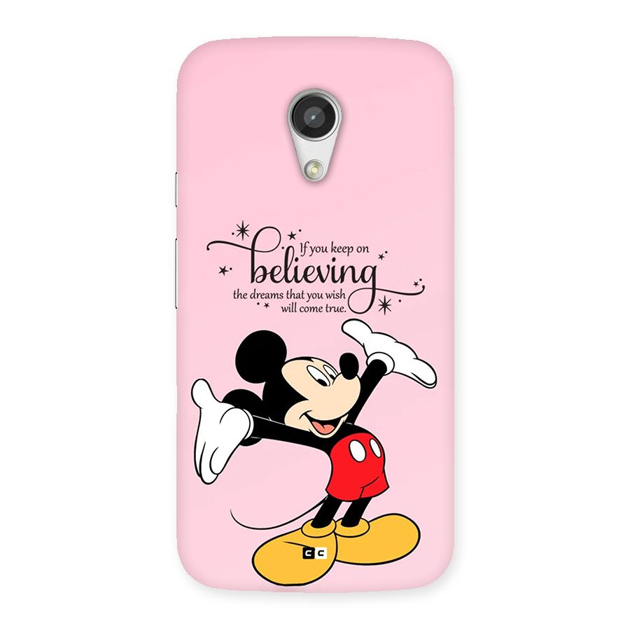Believing Dreams Back Case for Moto G 2nd Gen