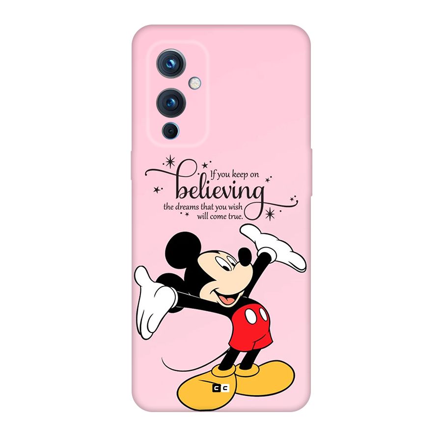 Believing Dreams Back Case for OnePlus 9