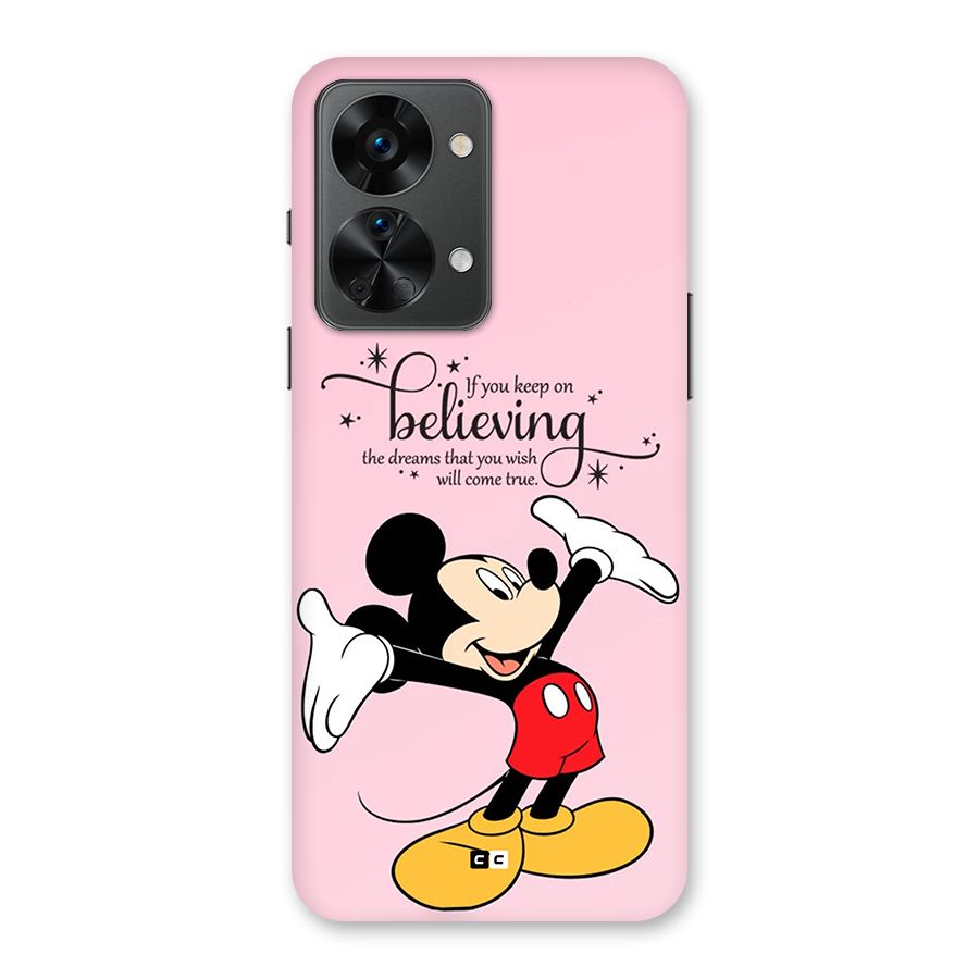 Believing Dreams Back Case for OnePlus Nord 2T
