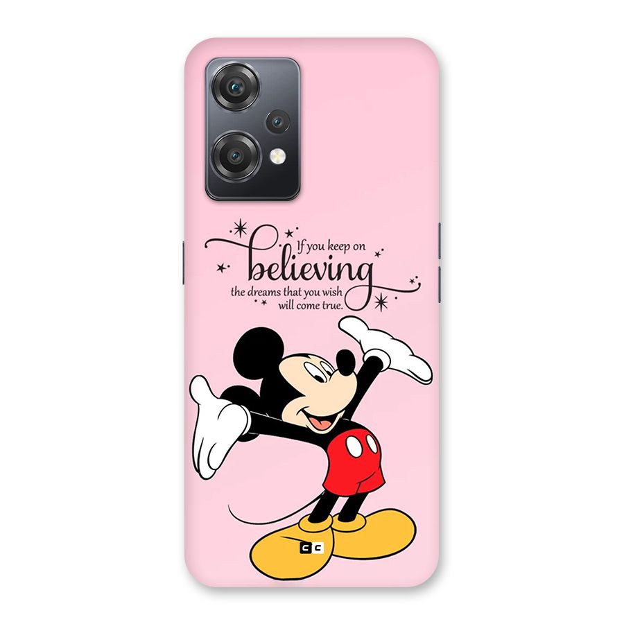 Believing Dreams Back Case for OnePlus Nord CE 2 Lite 5G