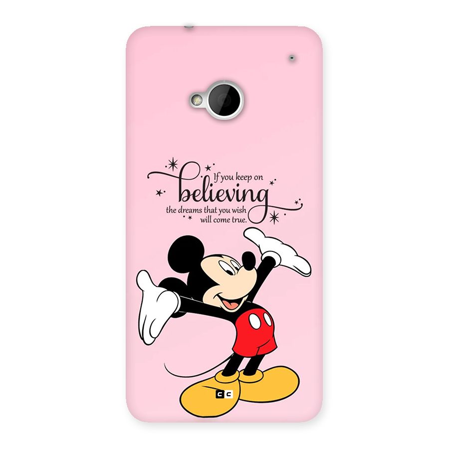 Believing Dreams Back Case for One M7 (Single Sim)