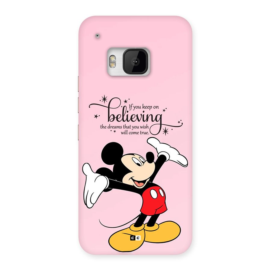 Believing Dreams Back Case for One M9