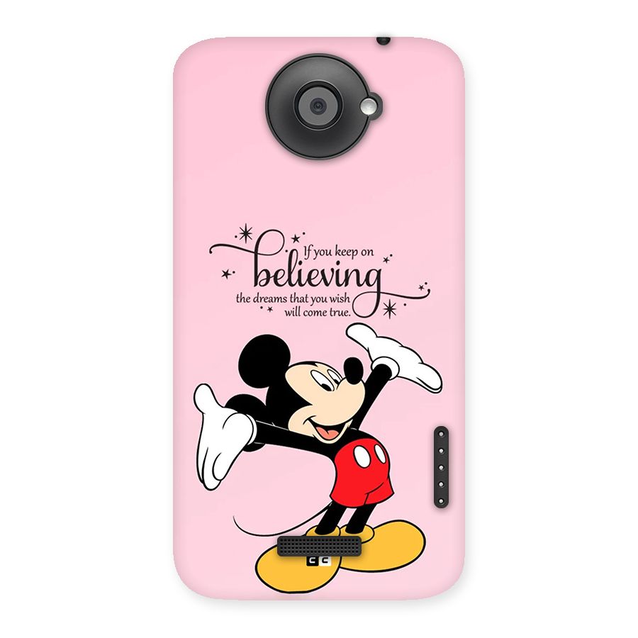 Believing Dreams Back Case for One X