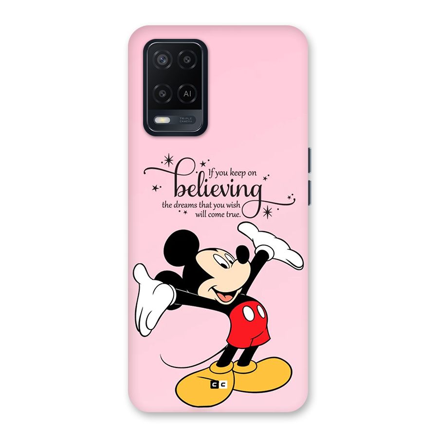 Believing Dreams Back Case for Oppo A54