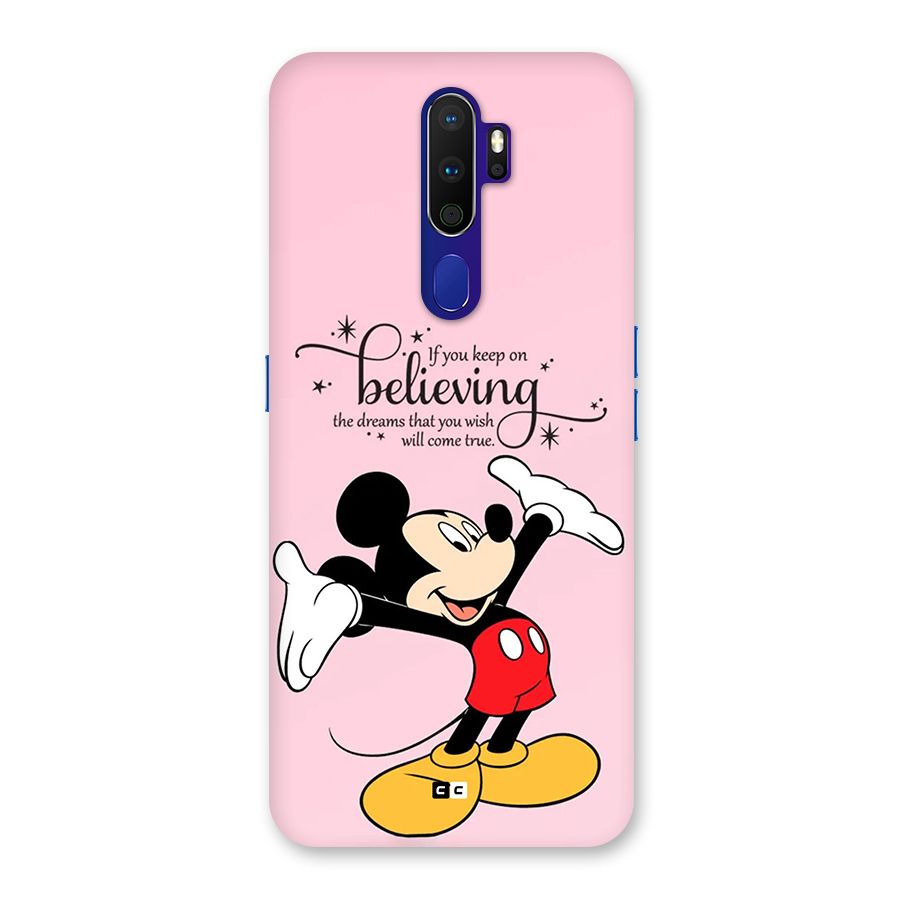 Believing Dreams Back Case for Oppo A9 (2020)