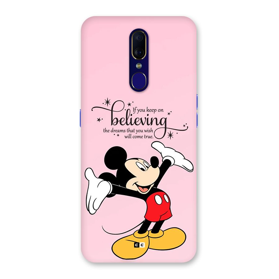 Believing Dreams Back Case for Oppo F11
