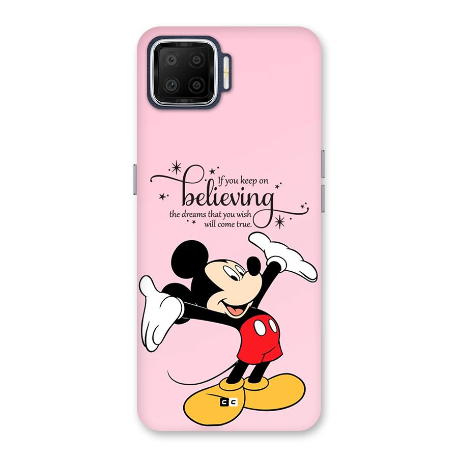 Believing Dreams Back Case for Oppo F17
