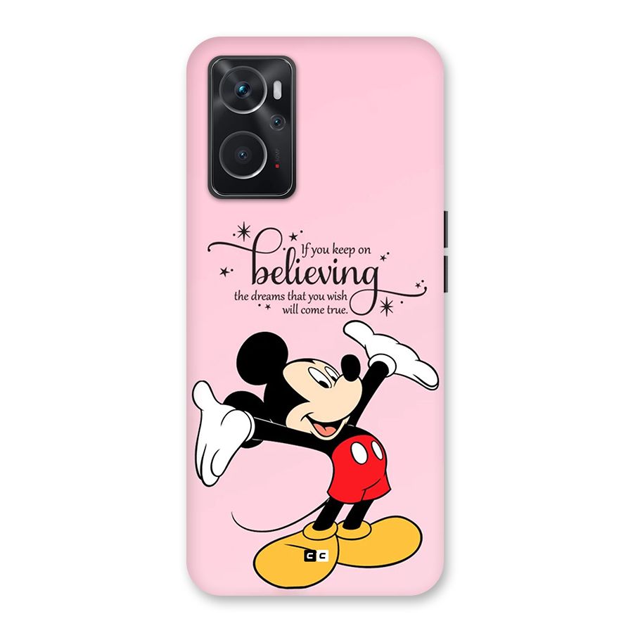 Believing Dreams Back Case for Oppo K10 4G