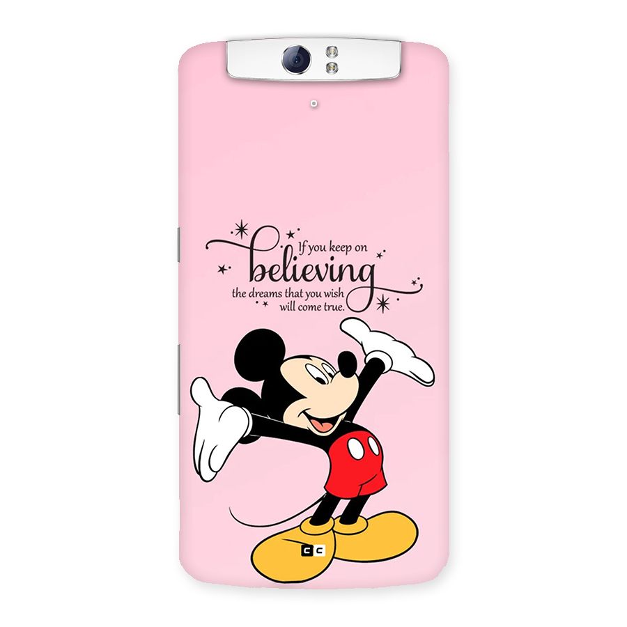 Believing Dreams Back Case for Oppo N1