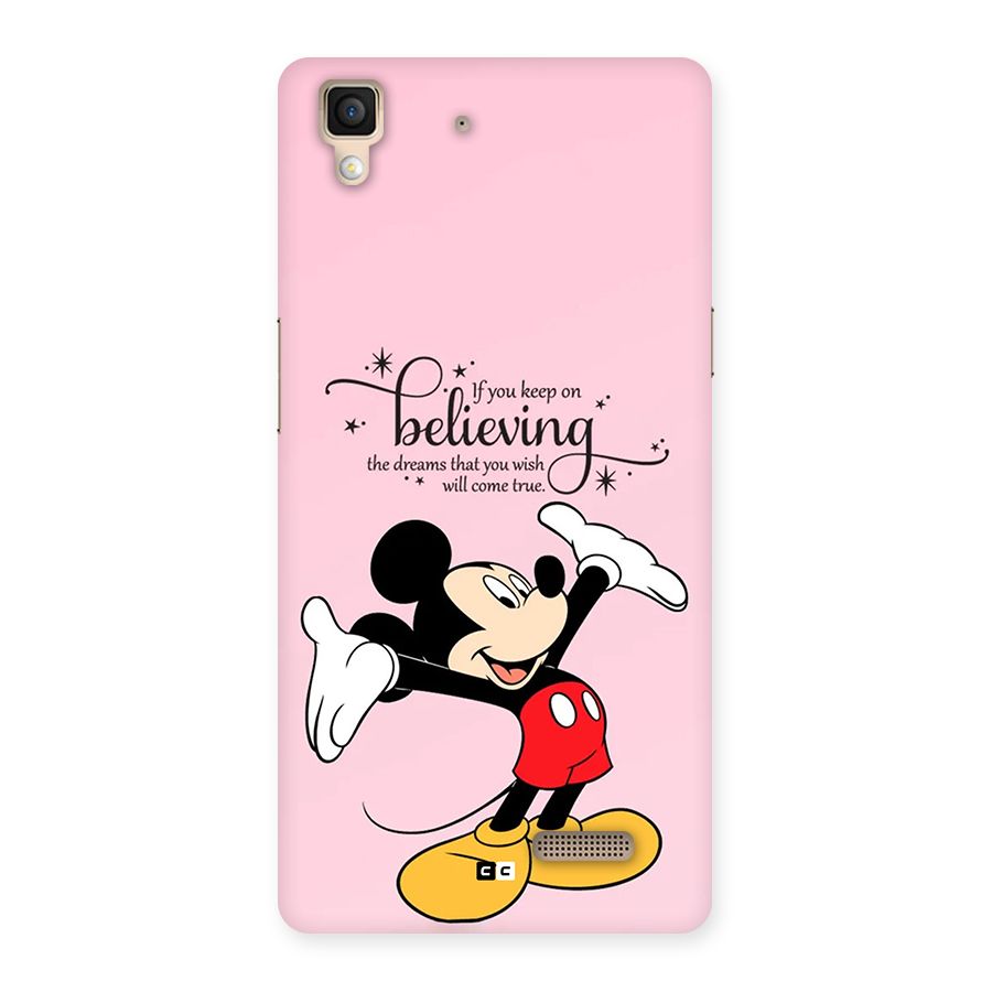 Believing Dreams Back Case for Oppo R7