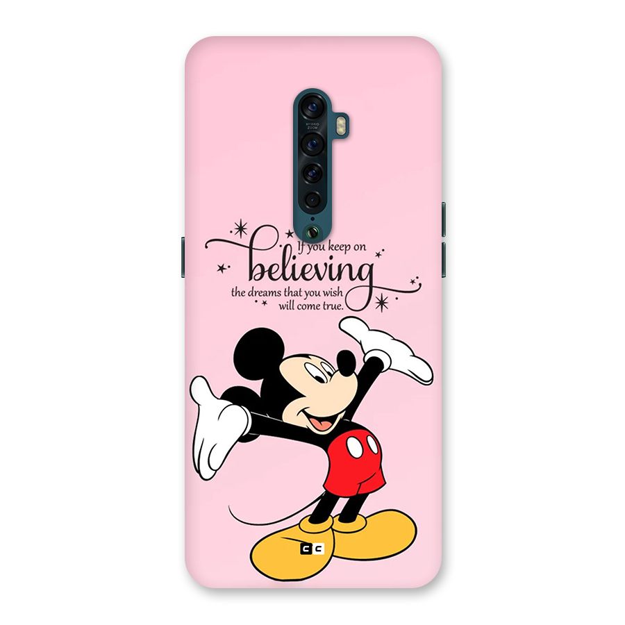 Believing Dreams Back Case for Oppo Reno2