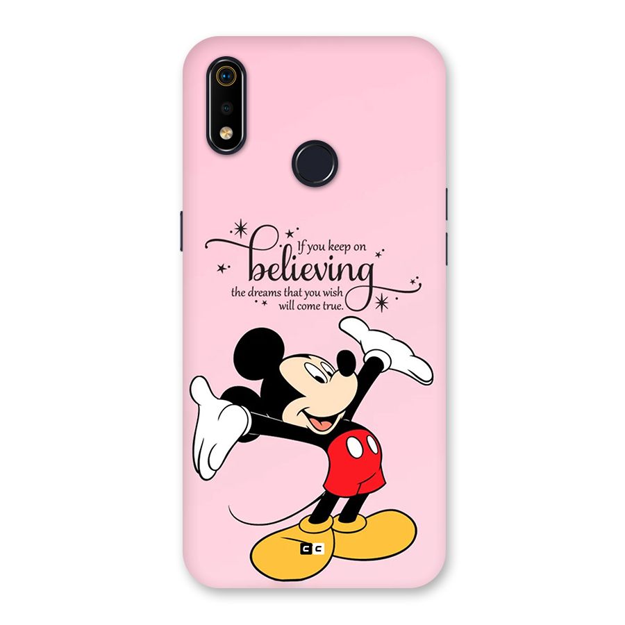 Believing Dreams Back Case for Realme 3i